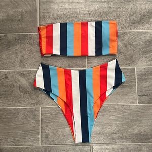 Size 4 colorful swimsuit